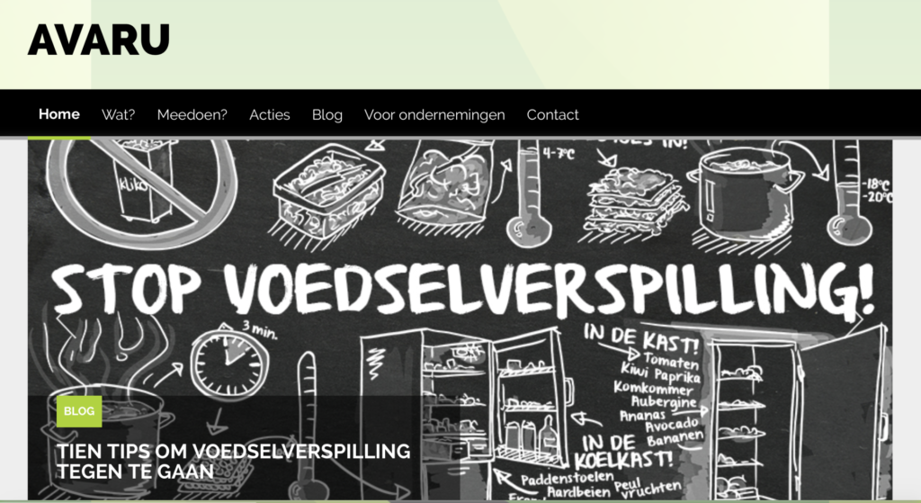 AvaRu – Project afval reductie – beeld 1