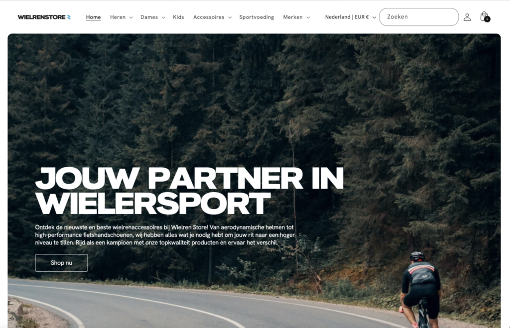 Wielrenstore – beeld 1