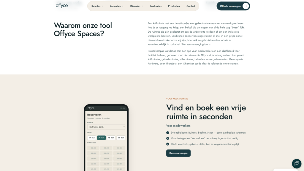 Ruimtereservatie – beeld 3